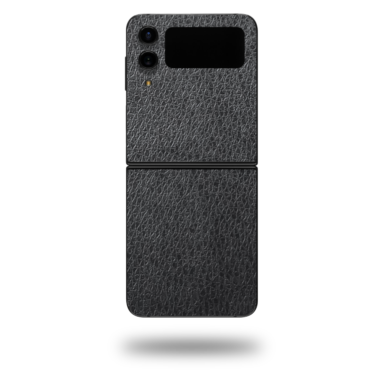 CoverUp - Black Leather - Samsung Flip